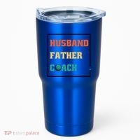 Husband Father Coach Golf Coach Gift Tumbler thumb 0
