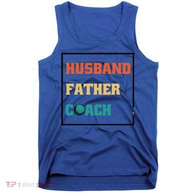 Husband Father Coach Golf Coach Gift Tank Top