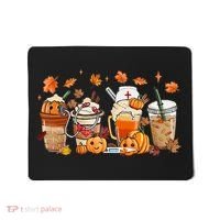 Happy Fall Coffee Latte Cups Stethoscope Nurse Mousepad thumb 0