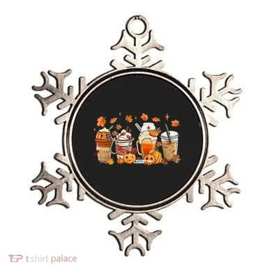 Happy Fall Coffee Latte Cups Stethoscope Nurse Ornament