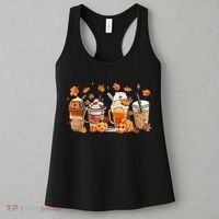 Happy Fall Coffee Latte Cups Stethoscope Nurse Women's Tank Top thumb 3