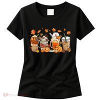 Happy Fall Coffee Latte Cups Stethoscope Nurse Women's T-Shirt thumb 0