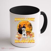 Halloween Forget Candy Just Give Me Dalmatians Dog Lovers Gift Coffee Mug thumb 1