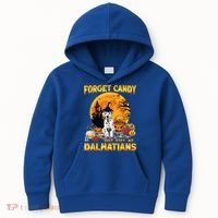 Halloween Forget Candy Just Give Me Dalmatians Dog Lovers Gift Kids Hoodie thumb 0