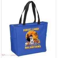 Halloween Forget Candy Just Give Me Dalmatians Dog Lovers Gift Tote Bag thumb 2