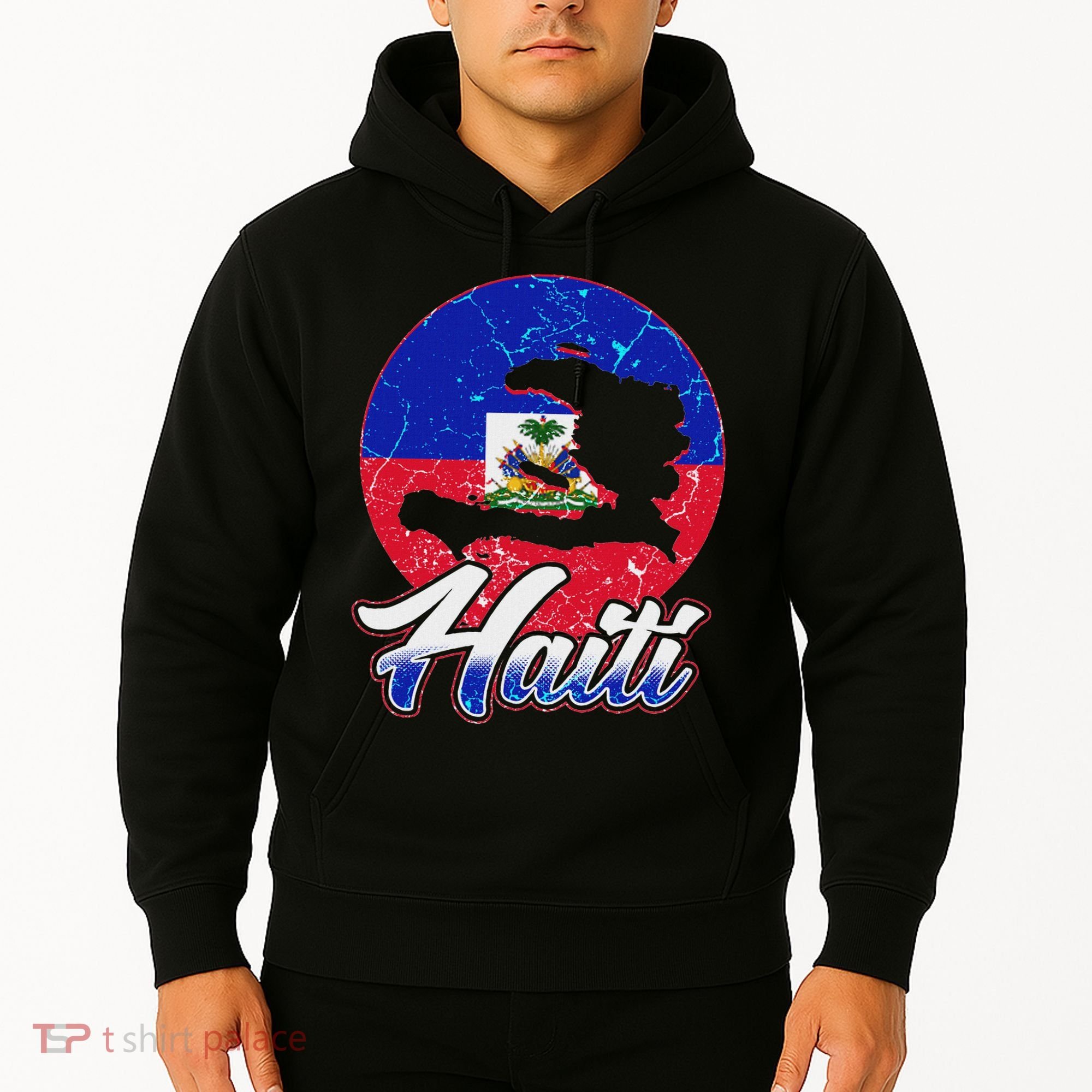 Haiti Flag Caribbean Pride Holiday Hoodie