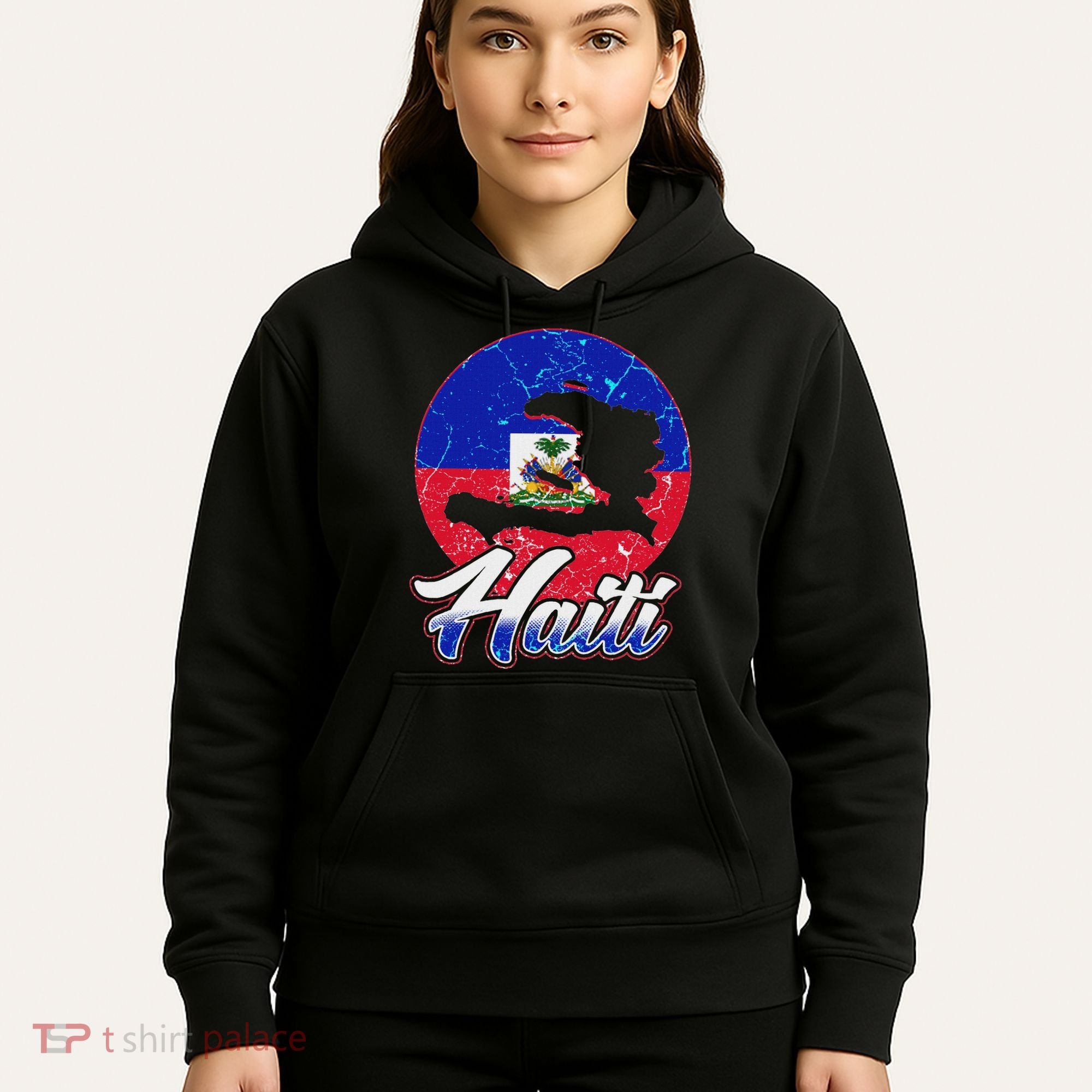 Haiti Flag Caribbean Pride Holiday Hoodie