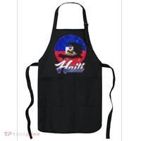 Haiti Flag Caribbean Pride Holiday Apron thumb 0