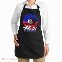 Haiti Flag Caribbean Pride Holiday Apron thumb 2