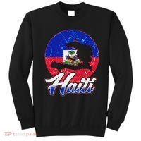 Haiti Flag Caribbean Pride Holiday Sweatshirt thumb 0