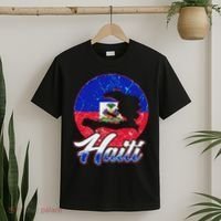 Haiti Flag Caribbean Pride Holiday T-Shirt thumb 2