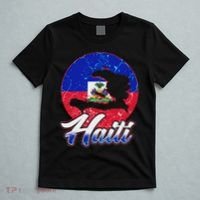 Haiti Flag Caribbean Pride Holiday T-Shirt thumb 5