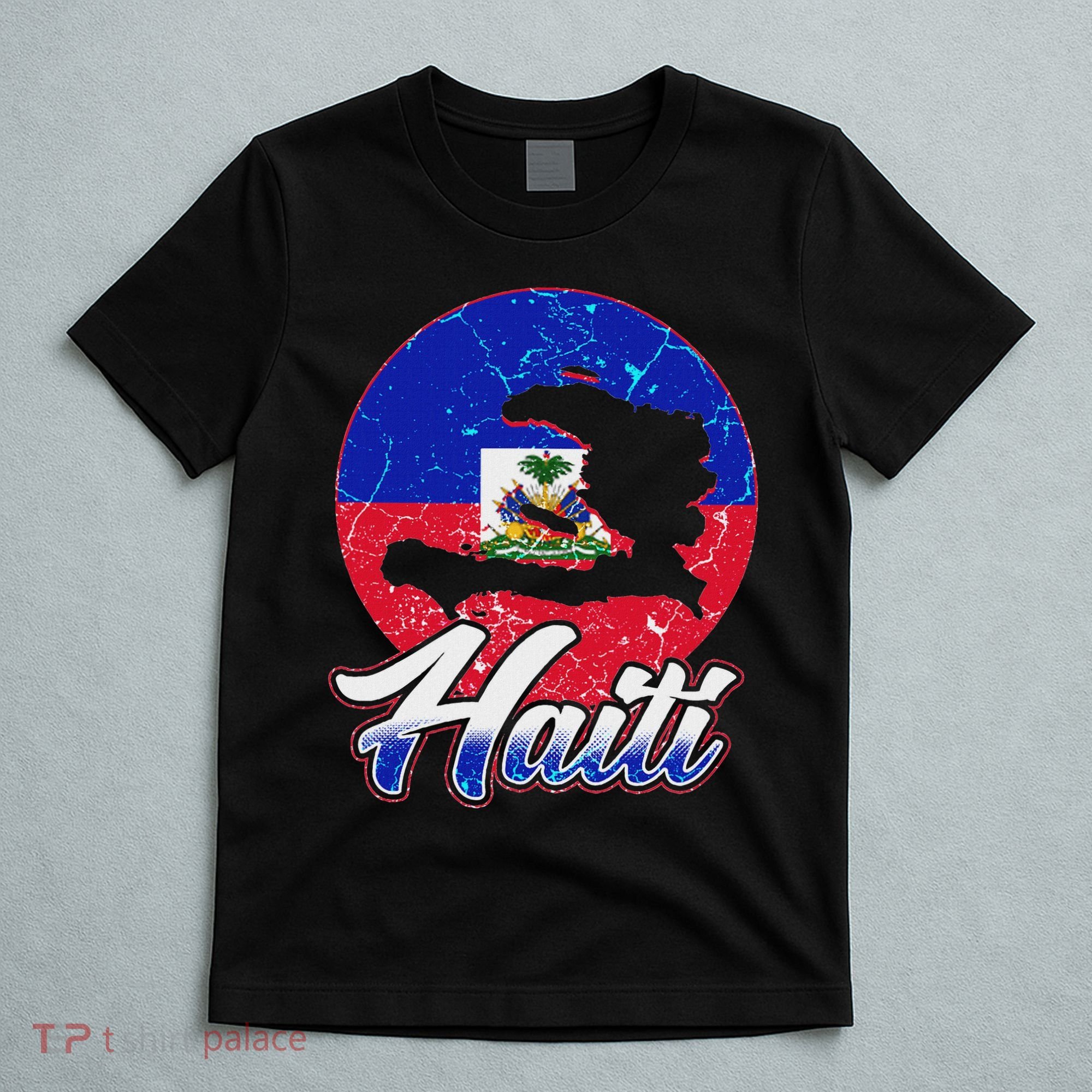 Haiti Flag Caribbean Pride Holiday T-Shirt