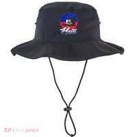 Haiti Flag Caribbean Pride Holiday Bucket Hat thumb 0