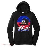 Haiti Flag Caribbean Pride Holiday Women's Hoodie thumb 0