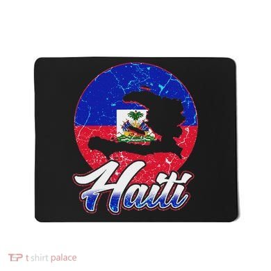 Haiti Flag Caribbean Pride Holiday Mousepad