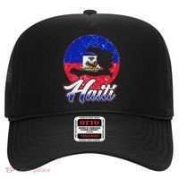 Haiti Flag Caribbean Pride Holiday Hat thumb 0