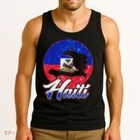 Haiti Flag Caribbean Pride Holiday Tank Top thumb 3