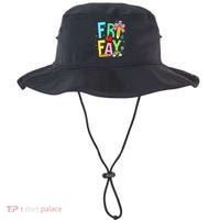 Happy Friyay Coquette Bow Friday Weekend Teacher Bucket Hat thumb 0