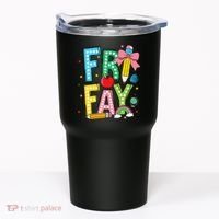 Happy Friyay Coquette Bow Friday Weekend Teacher Tumbler thumb 0