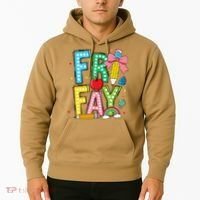 Happy Friyay Coquette Bow Friday Weekend Teacher Hoodie thumb 2
