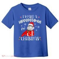 Hippopotamus For Christmas Matching Xmas Hippo Pajama Gift Toddler T-Shirt thumb 0