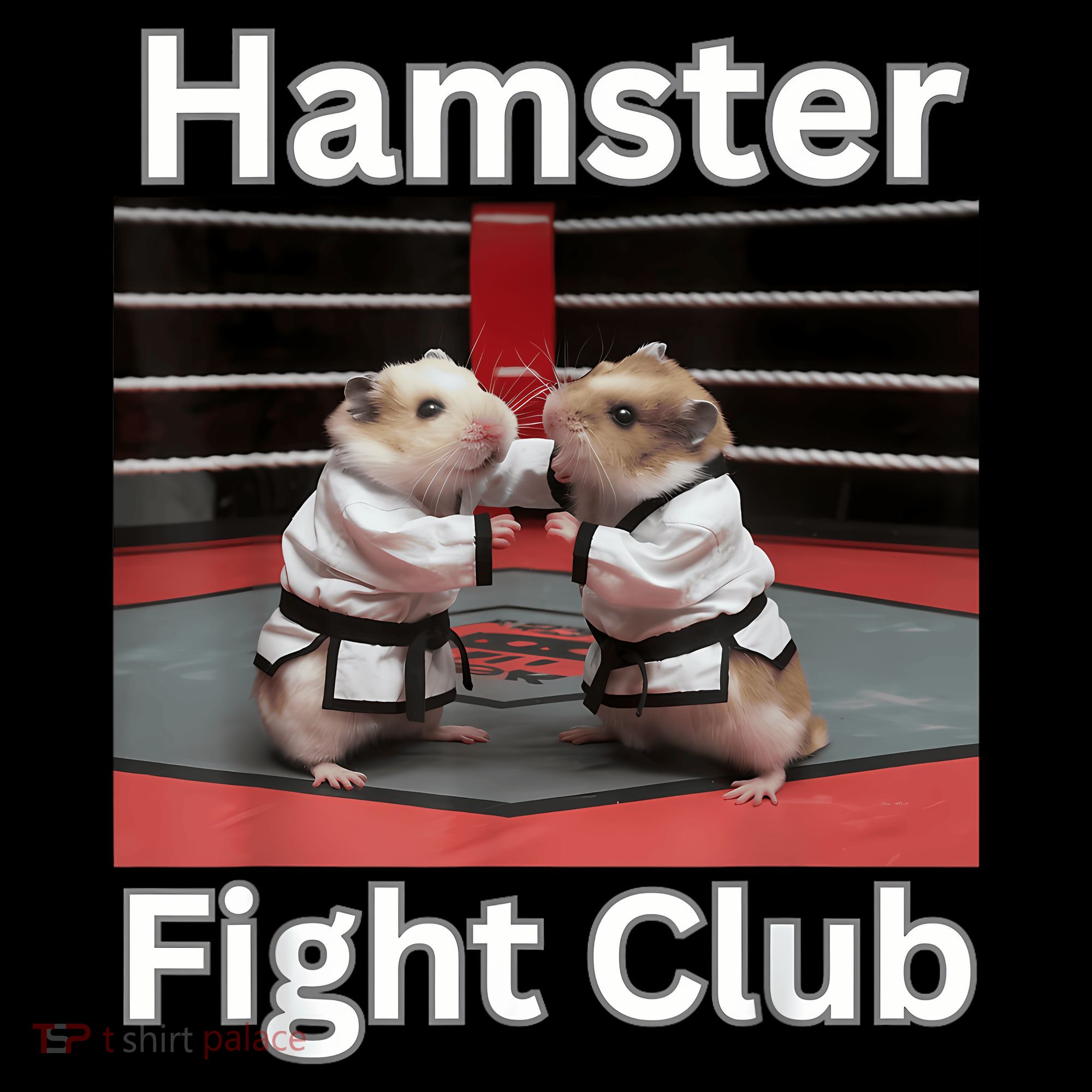 Hamster Fight Club Funny Government Waste Coffee Mug