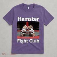 Hamster Fight Club Funny Government Waste T-Shirt thumb 4