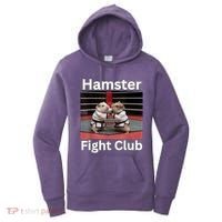 Hamster Fight Club Funny Government Waste Women's Hoodie thumb 0