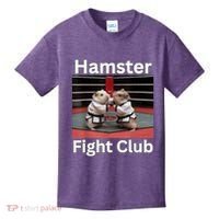 Hamster Fight Club Funny Government Waste Kids T-Shirt thumb 0