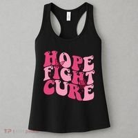 Hope Fight Cure Breast Cancer Butterfly Awareness Women's Tank Top thumb 3