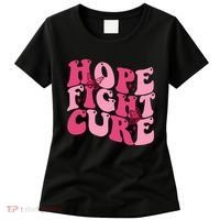 Hope Fight Cure Breast Cancer Butterfly Awareness Women's T-Shirt thumb 0