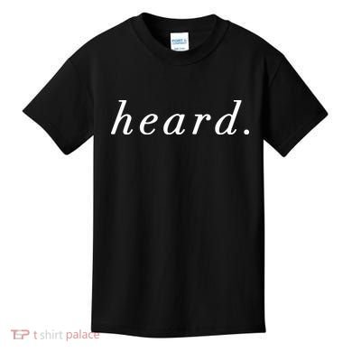 Heard Funny Chef Funny Restaurant Slang Lingo Chef Cooking Kids T-Shirt