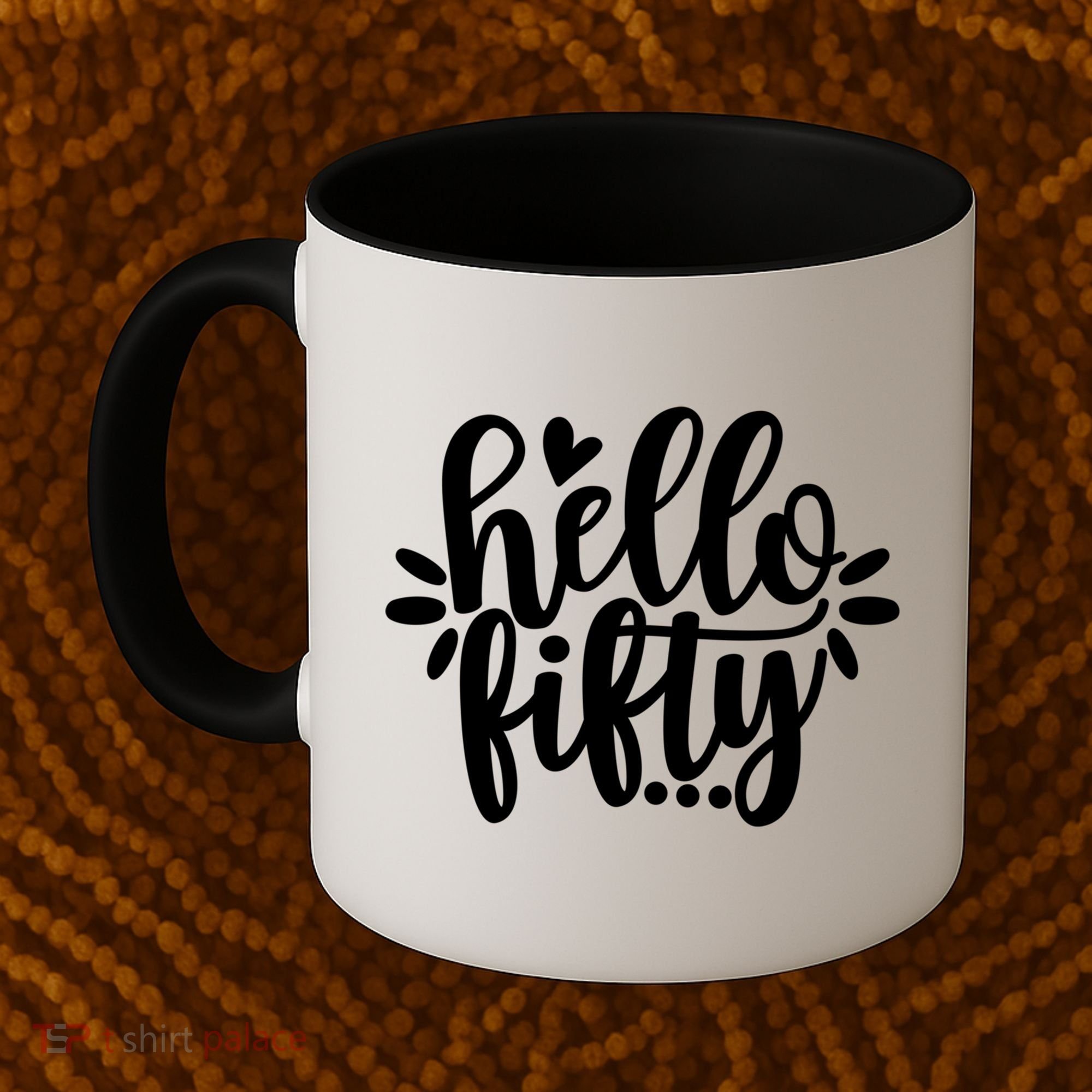 Hello Fifty Cute Hello Fifty Squad 50th Birthday Cute Gift Coffee Mug