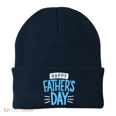 Happy Fathers Day Celebration Gift Beanie