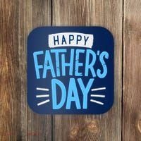 Happy Fathers Day Celebration Gift Coaster thumb 0