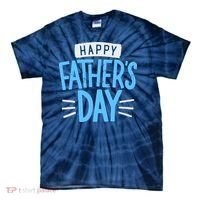 Happy Fathers Day Celebration Gift Tie-Dye T-Shirt thumb 0