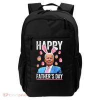 Happy Father's Day Funny Biden Confused For Easter Day Gift Backpack thumb 0