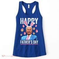 Happy Father's Day Funny Biden Confused For Easter Day Gift Women's Tank Top thumb 0
