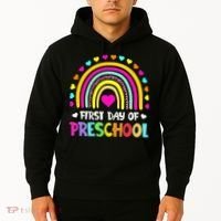 Happy First Day Of Preschool Back To School Hoodie thumb 2