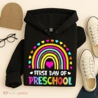 Happy First Day Of Preschool Back To School Hoodie thumb 4