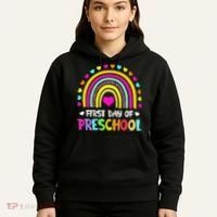 Happy First Day Of Preschool Back To School Hoodie thumb 5