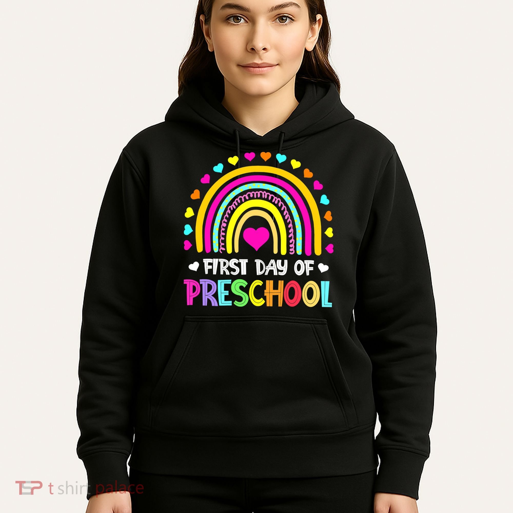 Happy First Day Of Preschool Back To School Hoodie