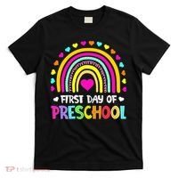 Happy First Day Of Preschool Back To School T-Shirt thumb 0