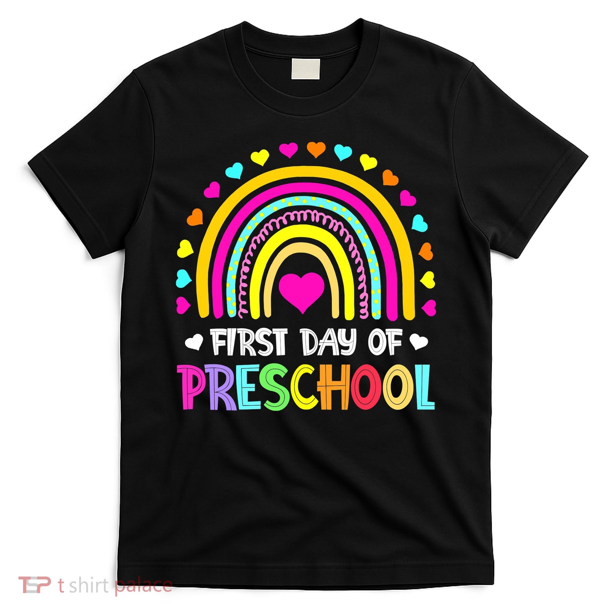 Happy First Day Of Preschool Back To School T-Shirt