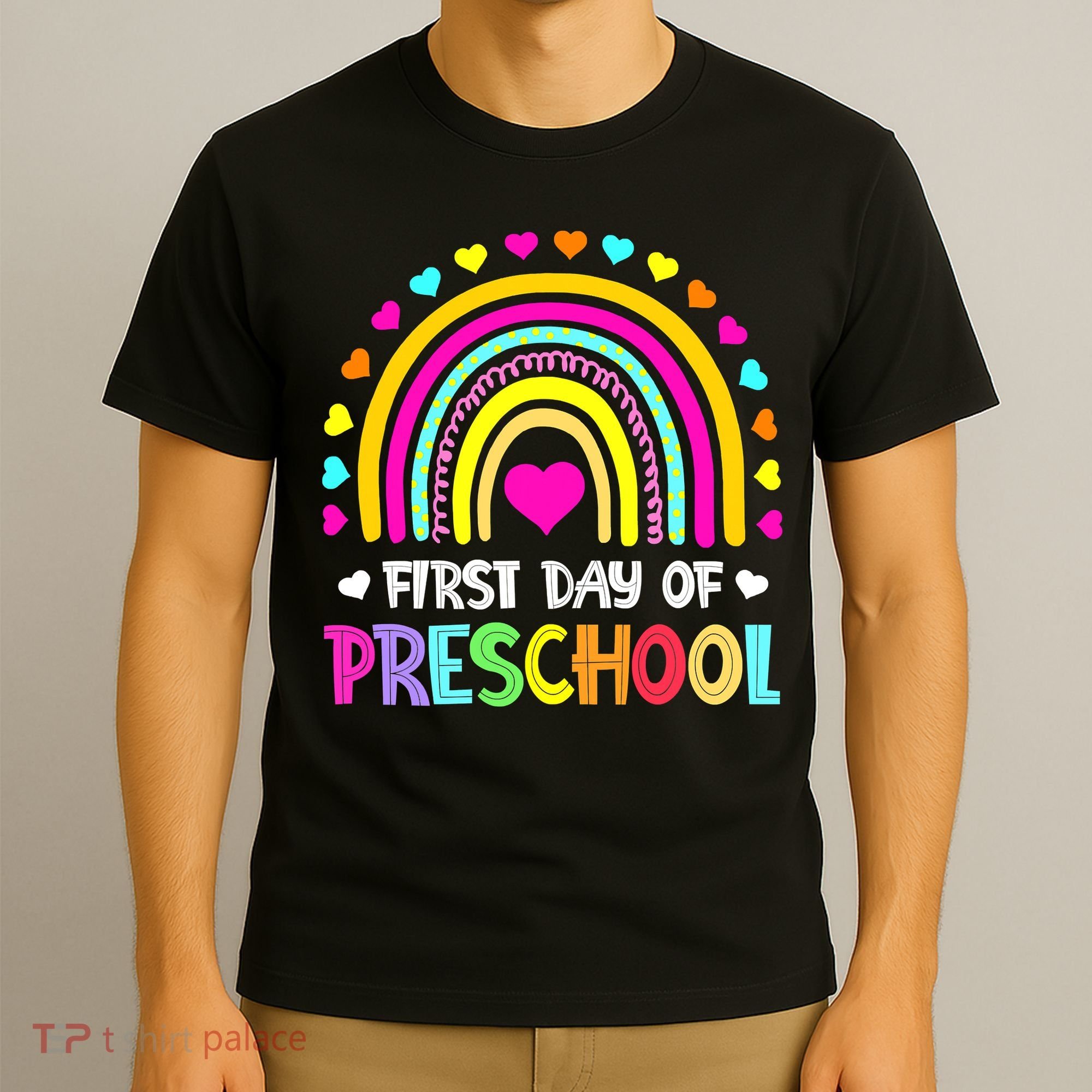 Happy First Day Of Preschool Back To School T-Shirt