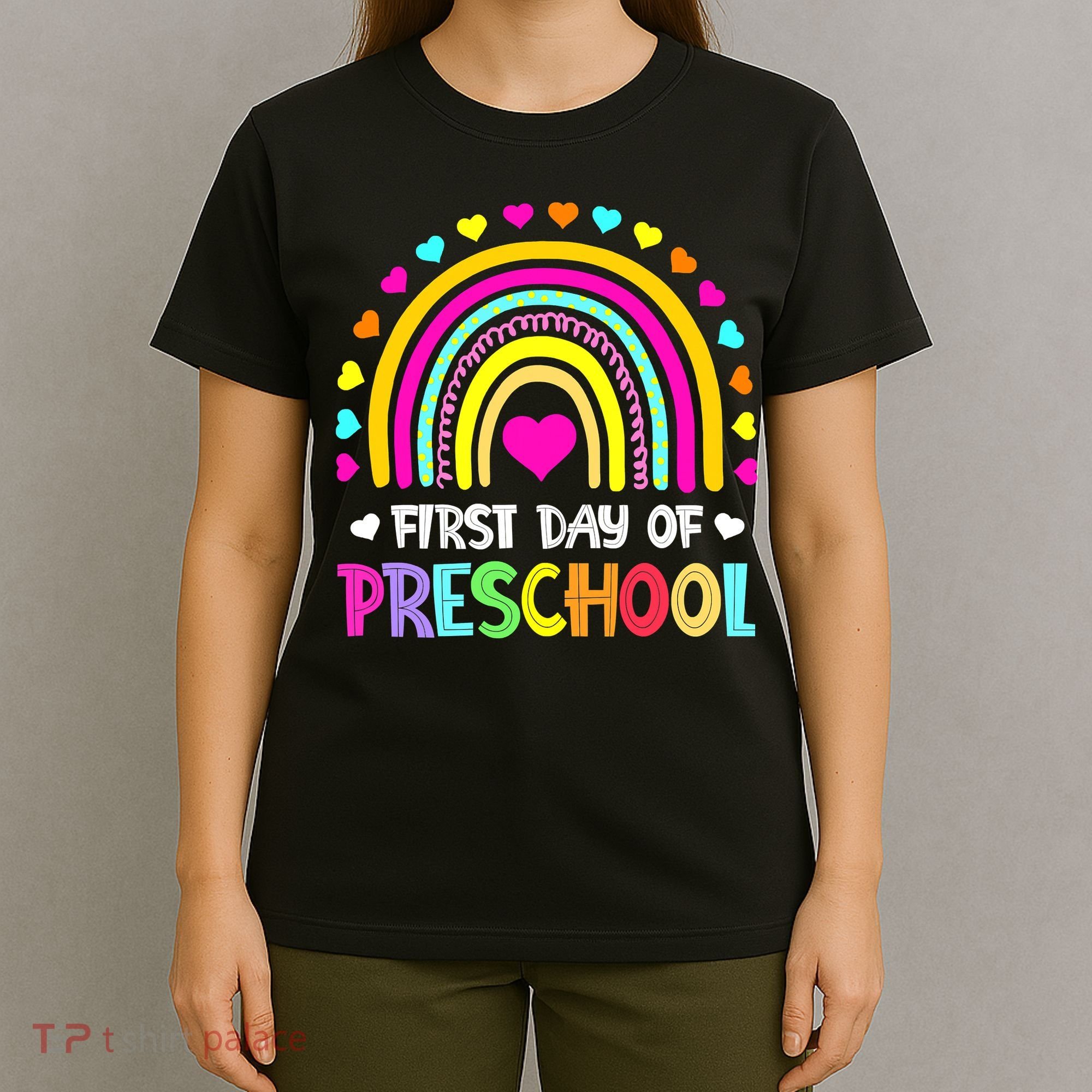 Happy First Day Of Preschool Back To School T-Shirt