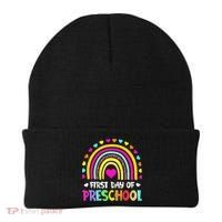 Happy First Day Of Preschool Back To School Beanie thumb 0