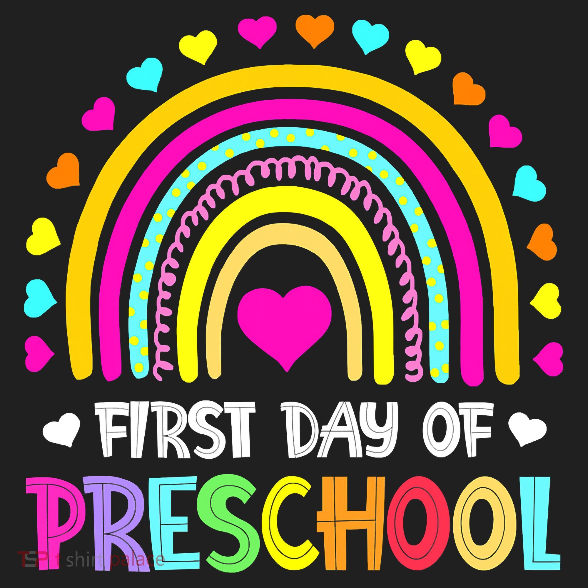 Happy First Day Of Preschool Back To School Beanie