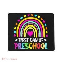 Happy First Day Of Preschool Back To School Mousepad thumb 0